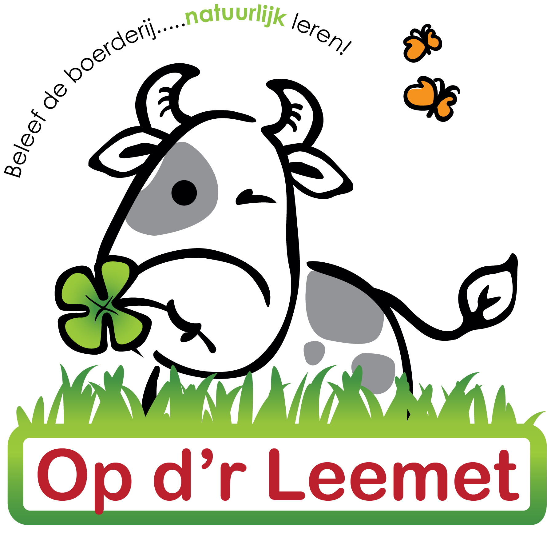 Logo kinderfeestje boerderij